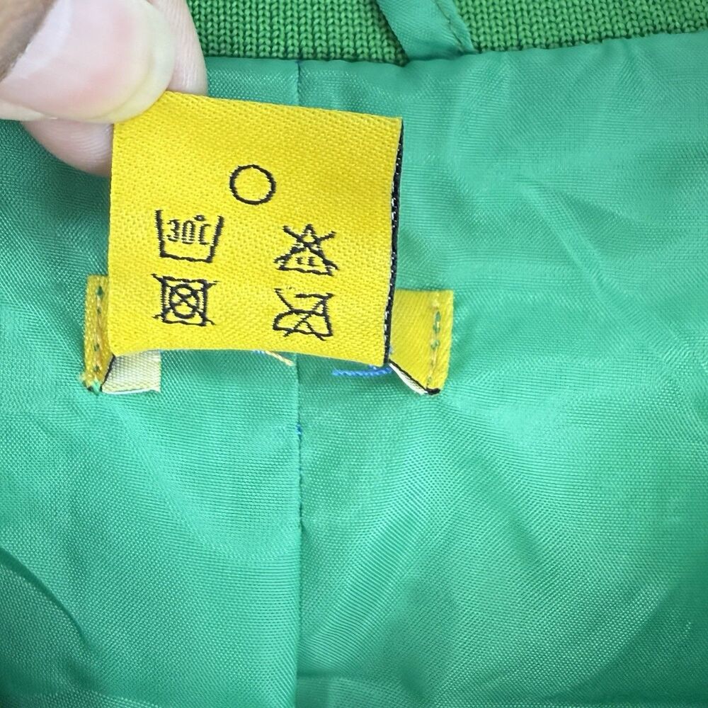 Daisy Green And Gold Sequin Jacket Size 2X - Picture 14 of 15